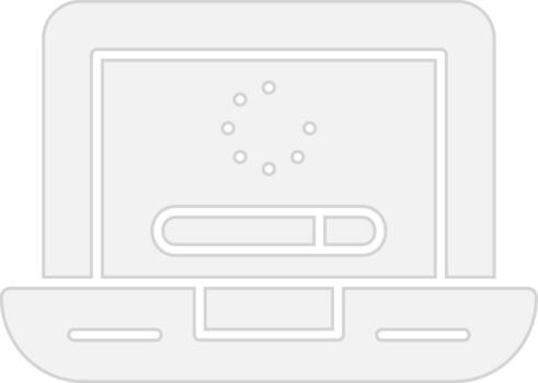 cargando negrita aplicación gráfico vector