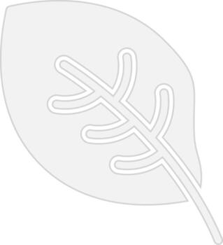 Leaf Modern Tech Object vector