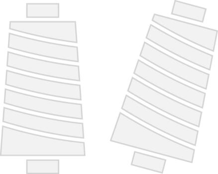 Thread Wireframe App Design vector