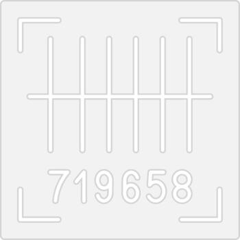 Bar Code Grey Fill Style vector