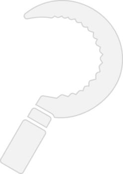 Knife Coded UI Symbol vector