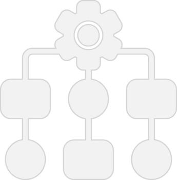 Algorithm Grey Fill Style vector