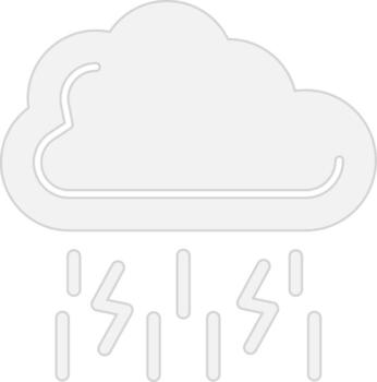 tormenta interactivo ui diseño vector