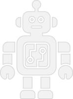 Robot Tech Styled Form vector