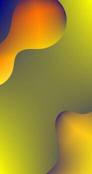 resumen antecedentes con fluido formas malla y Copiar espacio en amarillo púrpura degradado vector