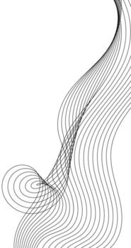 Abstract wave element for Digital design frequency track equalizer Stylized line art background with Curve lines Stripes vector