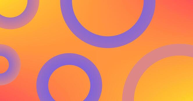 naranja azul resumen antecedentes con círculos degradado diseño vector