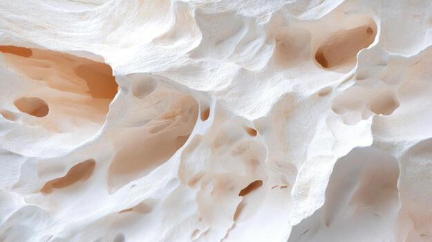 Abstract white rock texture photo