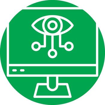 Data Visualization Minimal Art Object vector