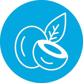 Coconut Coded UI Symbol vector