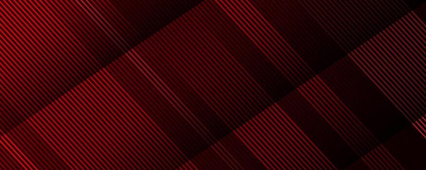 Red lines techno abstract background overlap layer on dark space with diagonal effect decoration. Modern graphic design element stripes style concept for web banner, flyer, card, or brochure cover vector