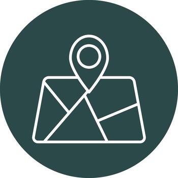 Map Modern Tech Object vector