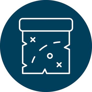 mapa 3d interfaz forma vector