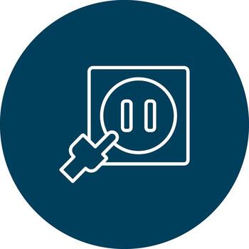 enchufe basado en web diseño elemento vector