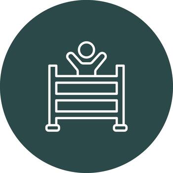 Cot Flat UI Form vector