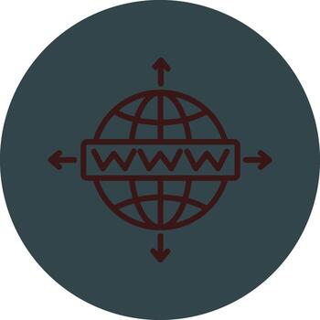 Browsing Futuristic UI Mark vector