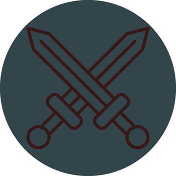 Sword Responsive App Shape vector