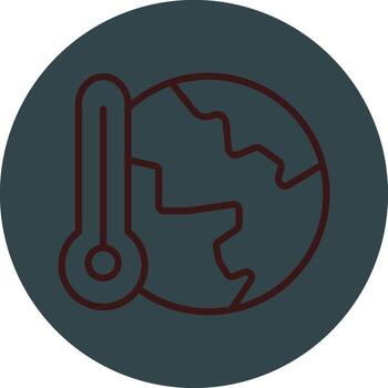 Climate Change Tech Styled Form vector