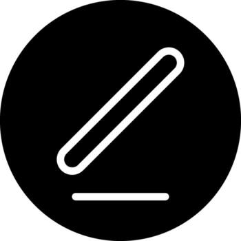 ignorado sólido estilo octóctono icono vector