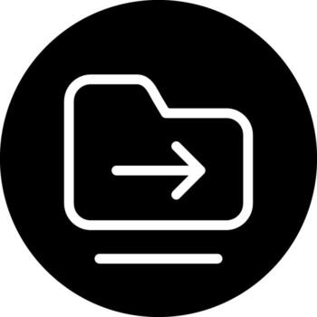 archivo submódulo sólido estilo octóctono icono vector