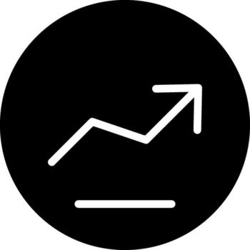 grafico sólido estilo octóctono icono vector