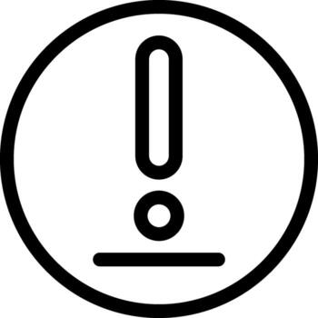 Issue Opened Outline Style Octicon Icon vector