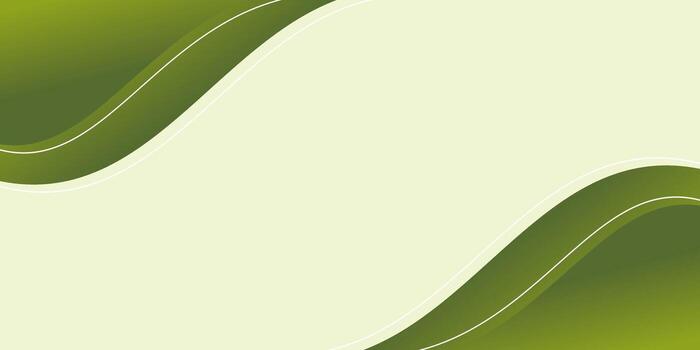 Elegant green background of abstract shapes, leaf patterns with empty space for text. vector