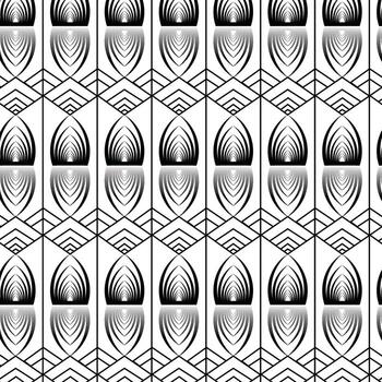 Modern abstract pattern design for textile and background vector