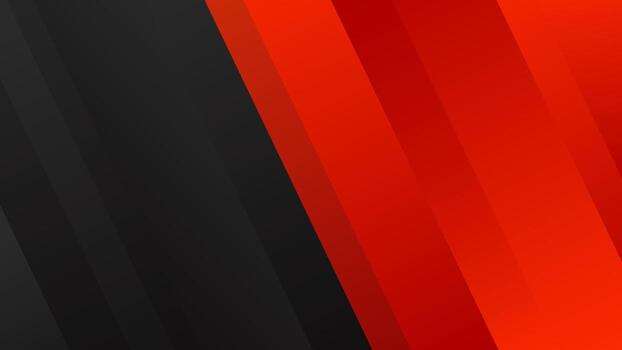 Dynamic red and black gradient design vector