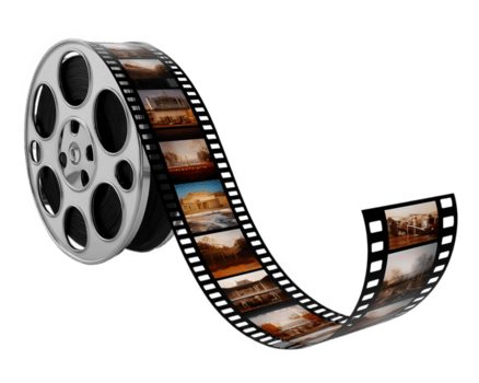 Film rollen Kamera analog Fotografie Jahrgang Objekt isoliert nostalgisch Gerade Seite Aussicht kreativ png