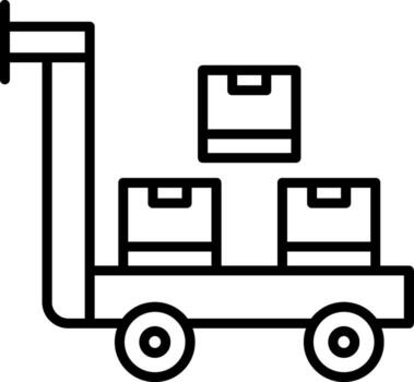 Batch Order Picking Process vector