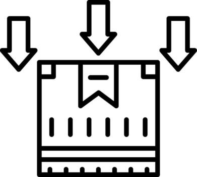 Secure Packing Process System vector