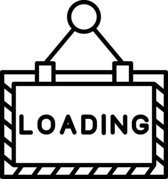 Loading Page Animation vector