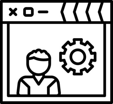 Current Work In Progress vector