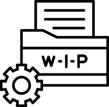 organizado proyecto carpeta vector