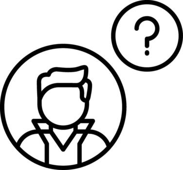 Deep Thinking Process vector