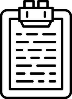 organizado tarea Lista de Verificación vector