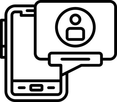 activo móvil usuario vector