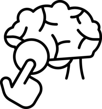 Neurological Trigger Point vector