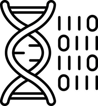 Genetic Code Structure vector
