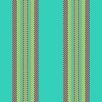 Retro striped pattern in orange and red on teal. Versatile textile design. Ideal for backgrounds, apparel, wallpaper, or modern graphic projects. vector