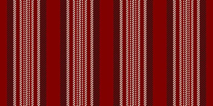 Japan lines vertical , geometric fabric pattern seamless. Lined textile stripe texture background in maroon and white colors. vector