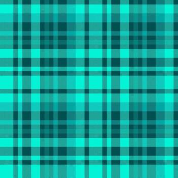 Table cloth tartan background fabric, britain pattern textile . Oilcloth check plaid seamless texture in cyan and bright colors. vector