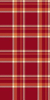 Plank plaid texture, show seamless pattern check. Handkerchief fabric textile background tartan in red and orange colors. vector