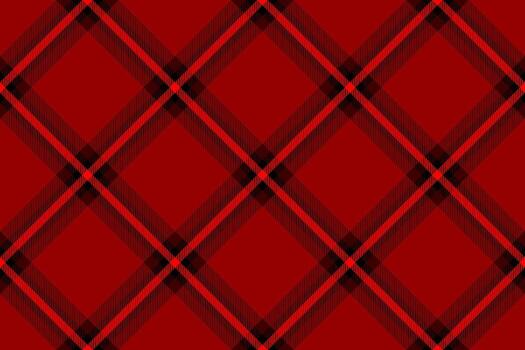 National seamless tartan , cloth background pattern check. Figure texture plaid textile fabric in red and dark colors. vector