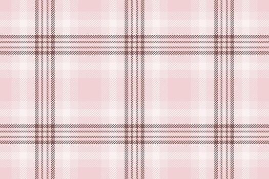 Soft pink plaid pattern. A subtle and versatile textile design, perfect for backgrounds, crafts, and design projects needing a classic touch. Gentle, calming effect. vector