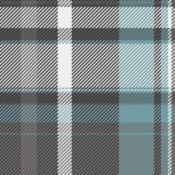 Subtle teal and gray plaid pattern. Elegant textile texture ideal for fashion, home decor, or website backgrounds. Creates a sophisticated and calming visual appeal. vector