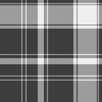 Classic plaid pattern in neutral grayscale tones. Versatile background for design, apparel, textile, or branding. Evokes tradition, comfort, and a timeless style. vector