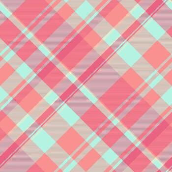 pastel tartán modelo con vibrante matices un versátil, diagonalmente orientado textil antecedentes para diseños, artesanía, y Moda proyectos ideal para moderno aplicaciones vector