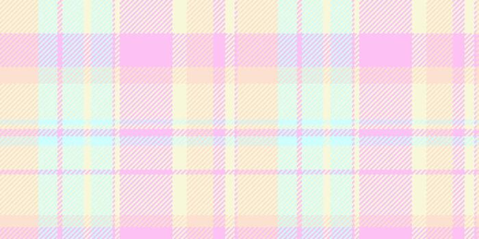 Pastel plaid fabric. A soft, cheerful, and versatile textile background for apparel, branding, and design projects. Calming effect, ideal for creative use. vector
